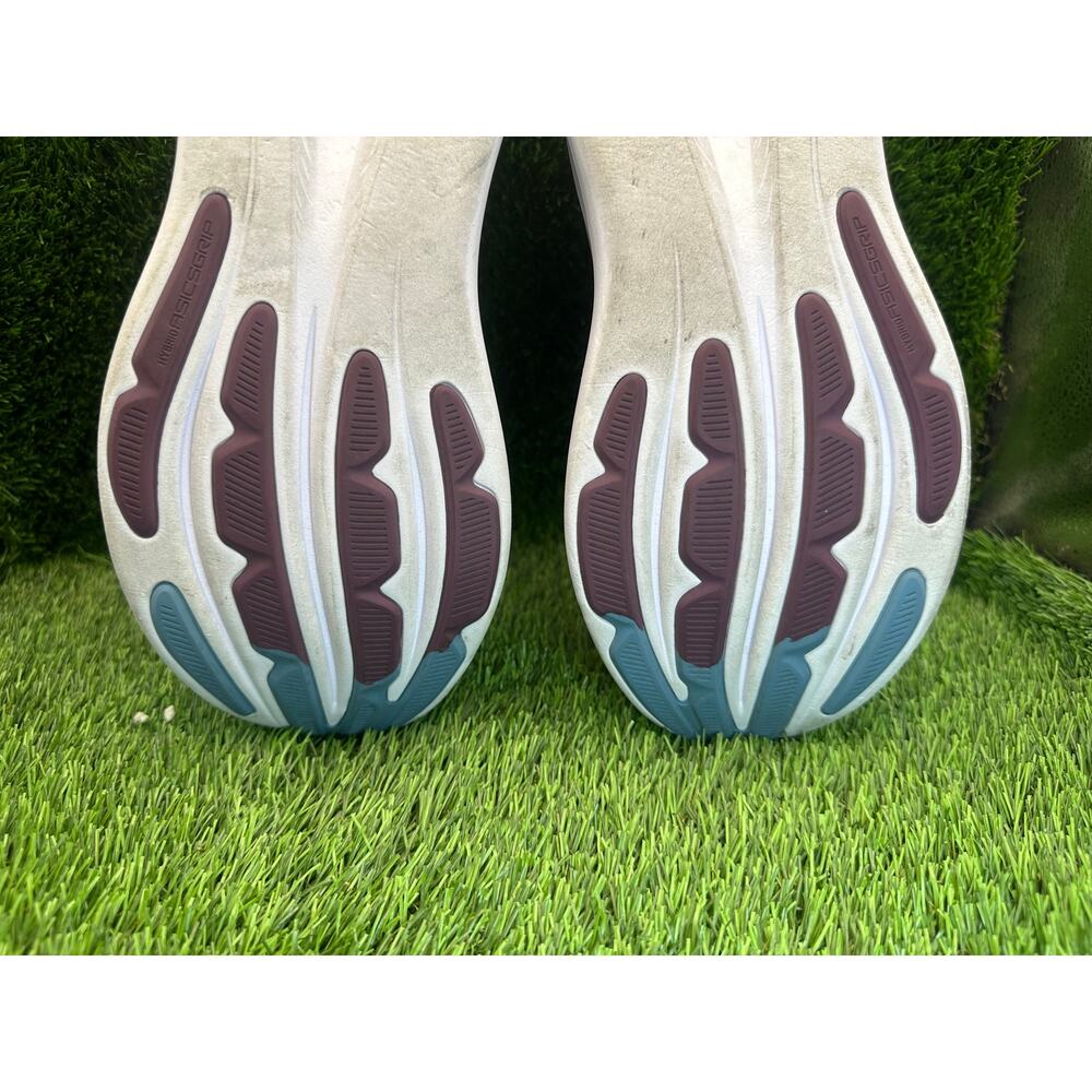 Asics Gel-Nimbus 28 1012B899 Athletic Sneaker Women's 9.5 White Knit Gym Running - Picture 12 of 15
